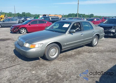 2001 Mercury Grand Marquis Gs from USA, damaged, VIN 2MEFM74W81X618948